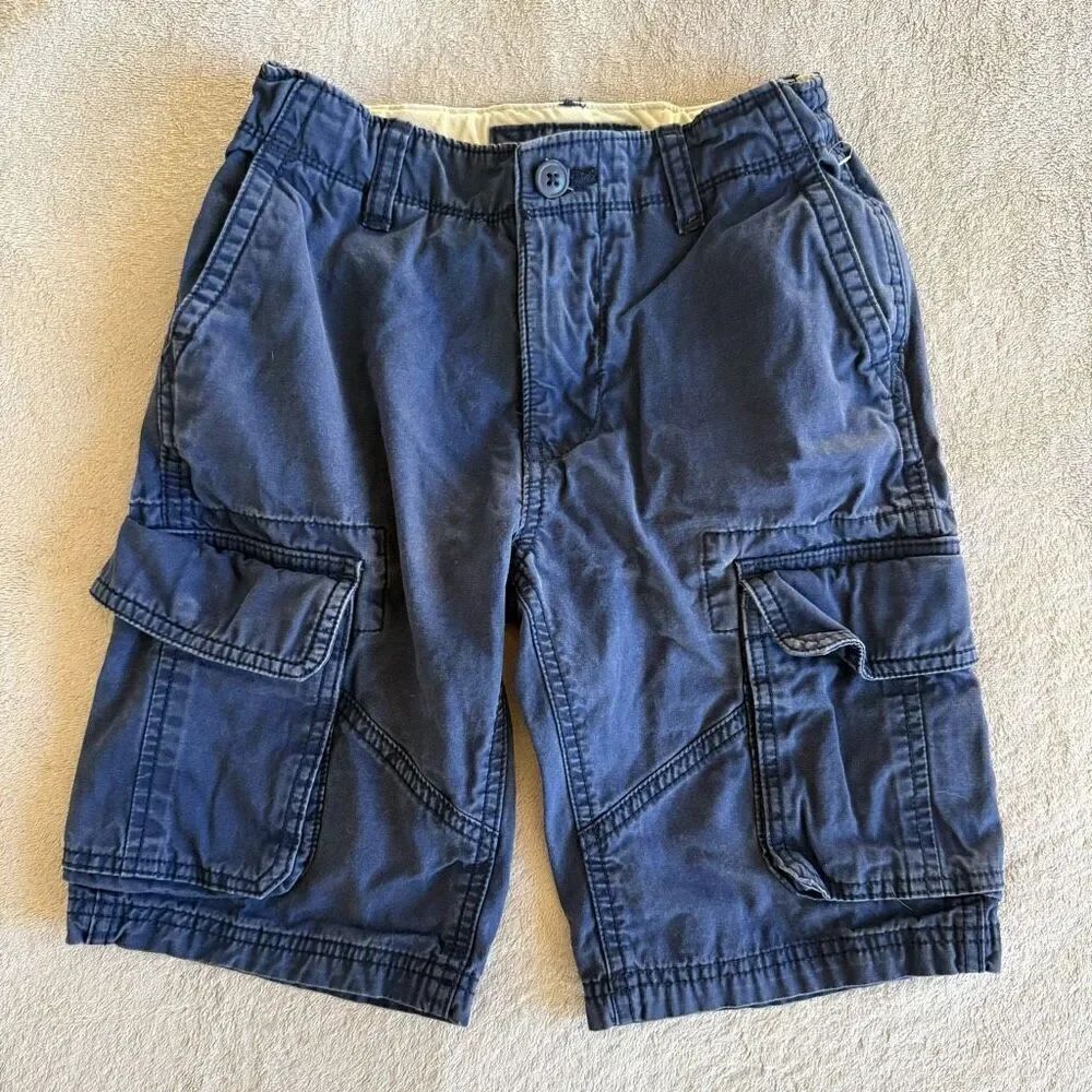 Gap Kids Ranger Elysian Blue Cargo Shorts